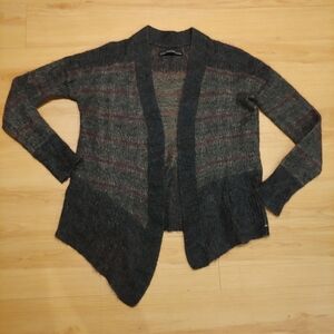 AllSaints Women's Kaff Mohair Blend Cardigan Sweater size M Grey